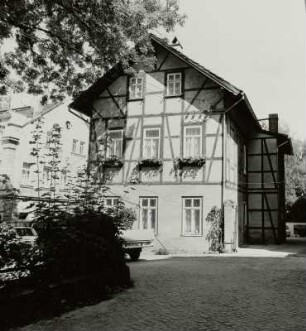 Glauchau, Wohnhaus, Giebelansicht