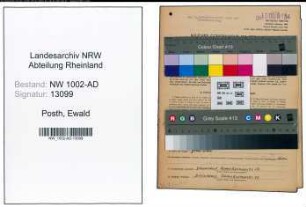 Entnazifizierung Ewald Posth, geb. 04.04.1899 (Kaufmann)