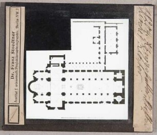 Königslutter: Stiftskirche und Kloster, Grundriss (Stoedtner-Nr. 18204)