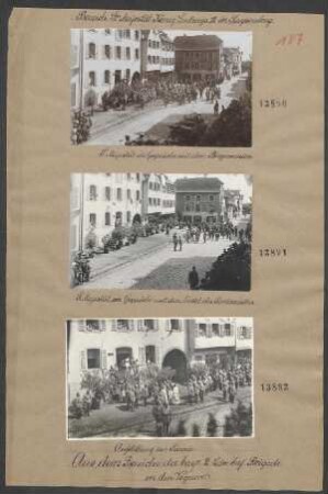 Aufstellung der Parade