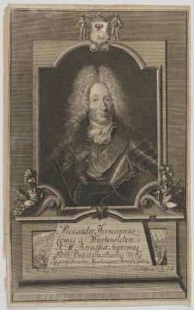 Bildnis des Alexander Hermannus a Wartensleben