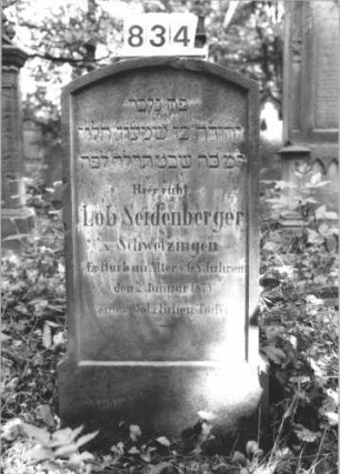 Grabstein 834