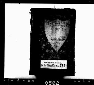 Gerichtshandelsbuch von Kipsdorf mit Niederpöbel