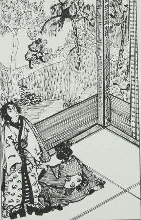 Illustration zu "Prinz Genji"