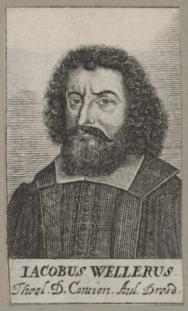 Bildnis des Iacobus Wellerus