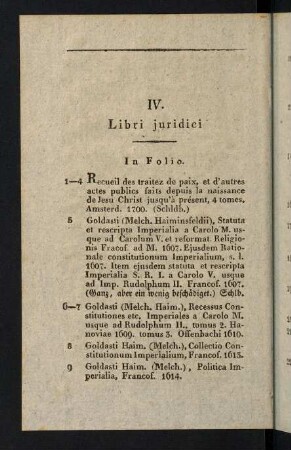 152-209, IV. Libri juridici