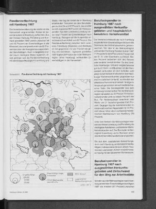 Pendlerverflechtung mit Hamburg 1987