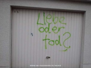 Liebe oder tod?