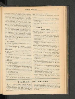Italiani all'estero.