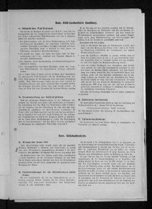 18. Meldung über Januar 1942.