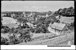 Blick auf Hohnstein