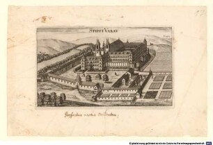 Abbildungen von Augustinerklöstern, Nr. 17: Augustinerchorherrnstift Vorau/Steiermark - BSB Cod.icon. 207 m(17