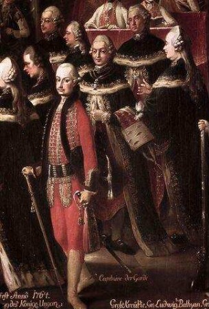 Kirchenfest 1764 zur Einrichtung des königlich ungarischen Sankt Stephansordens in der Wiener Hofkapelle