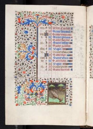Kalendar: Juli ; Tierkreisbild: Krebs; Bordüre