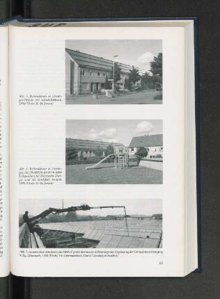 Abb. 5: Reihenhäuser in Groningen-Beijum mit Solarkollektoren, 1994 (Photo: H. - W. Jensen)