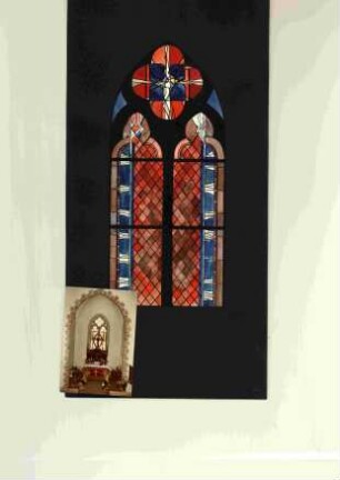 Entwurf für ein Altarfenster in der Evangelischen Kirche in Wirmighausen