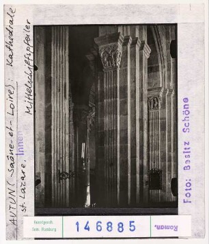 Autun: Kathedrale Saint-Lazare, Mittelschiffspfeiler