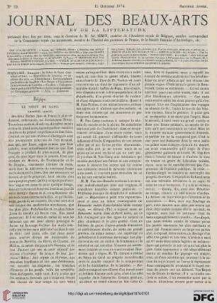 Nr. 19 (15. Octobre 1874)