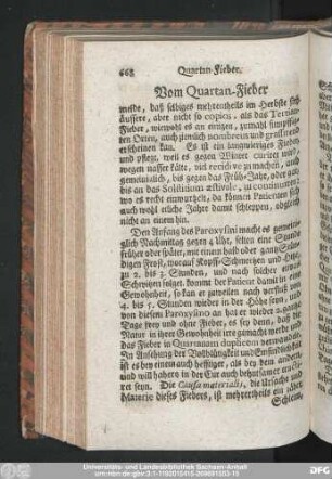 Vom Quartan-Fieber