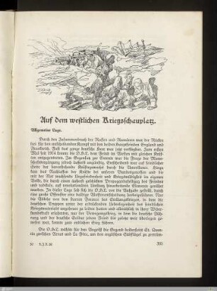 Auf dem westlichen Kriegsschauplatz