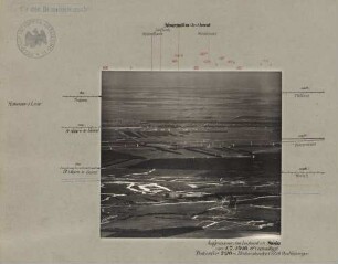 Foto des Geländes um Mourmelon-le-Grand südöstlich von Prosnes (Luftbild)