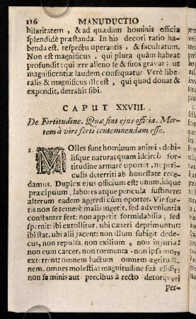 116-122, Caput XXVIII - XXIX
