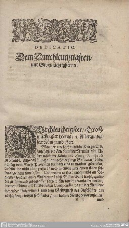 Dem Durchleuchtigsten/ und Großmächtigsten...