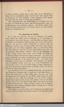 Die animalischen Nahrungsmittel