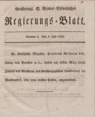 Nr. 3 : 8. July 1823