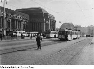 Leipzig, Hauptbahnhof, Empfangsgebäude