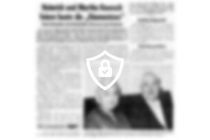 [Name maskiert] [Name maskiert] feiern heute die "Diamantene"