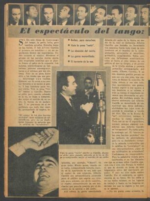 El espectáculo del tango: Alberto Castillo