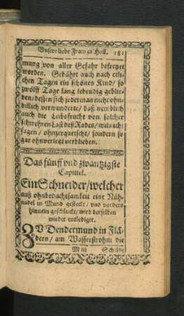 Das fünff und zwantzigste Capittel.