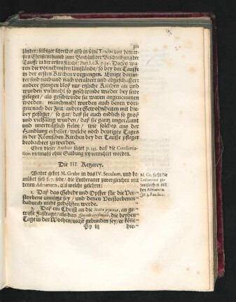 Die III. Ketzerey.
