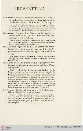 Prospettiva (Nr. 802-874)