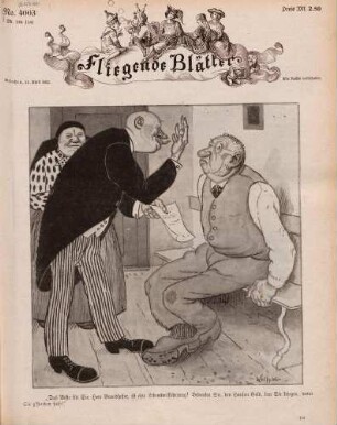"Das Beste für Sie, Herr Brandhofer, ist eine Lebensversicherung!"
