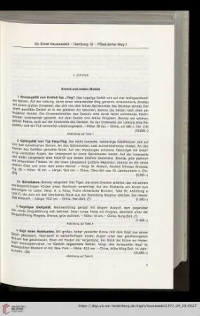 I. China (Nr. 1-216)