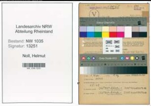 Entnazifizierung Helmut Noll , geb. 13.12.1919 (Hauer)