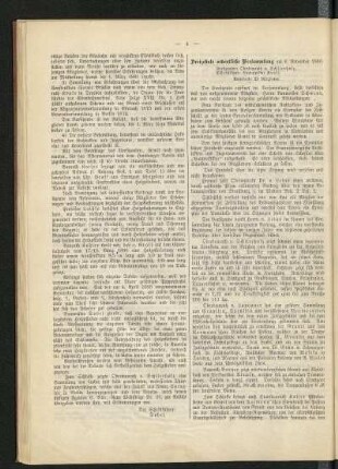 Dreizehnte ordentliche Versammlung am 6. November 1880