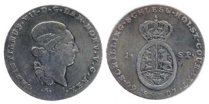 Speziestaler, Kgl. Linie: Christian VII (1766 - 1808)
