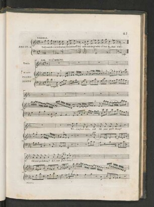 Recit. Treble. [Such were the cares...]