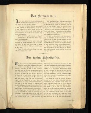 ¬Das¬ tapfere Schneiderlein