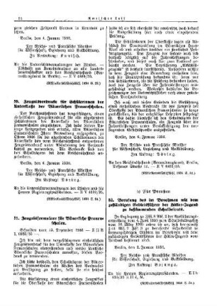 Zeugnisformulare für Bäuerliche Frauenschulen : [Erziehung] ; [Für das Reich] ; [Amtliche Erlasse] ; [Amtlicher Teil]