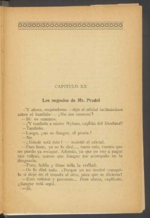Capítulo XX - Los negocios de Mr. Pradel
