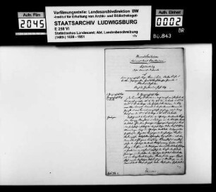 Auszüge aus den Grundbüchern des Kameralamts Blaubeuren