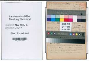 Entnazifizierung Rudolf Kurt Eller , geb. 14.11.1886 (Staatsanwalt)
