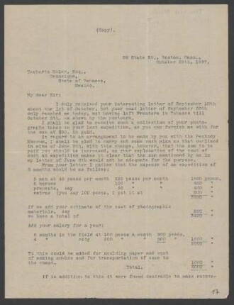 (Copy) October 25th, 1897