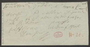Brief an Anton Schindler : o.D. [August 1823]