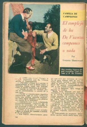 El complejo de los De Vicenzo: campeones o nada : Familia de campeones
