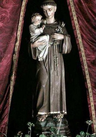 Heiliger Antonius von Padua mit dem Christuskind